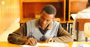 A bookbinding machine for the Capuchin Fathers in Addis Abeba, Ethiopia
