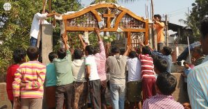 Historia de éxito: Inauguración de una capilla en el pueblo de West-Vipparu, India
