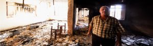 Iraq: los habitantes de Qaraqosh evalúan los daños causados por la ocupación - El EI utilizó una iglesia como campo de tiro