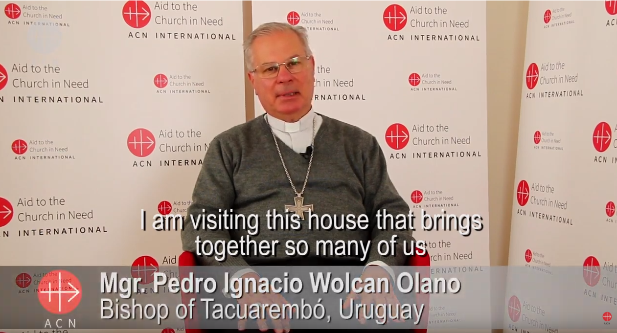 Mgr. Ignacio Wolcan Olano of Tucareambó, in Uruguay ACN