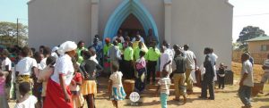 Zambia: a new roof for the church of Our Lady of Consolation