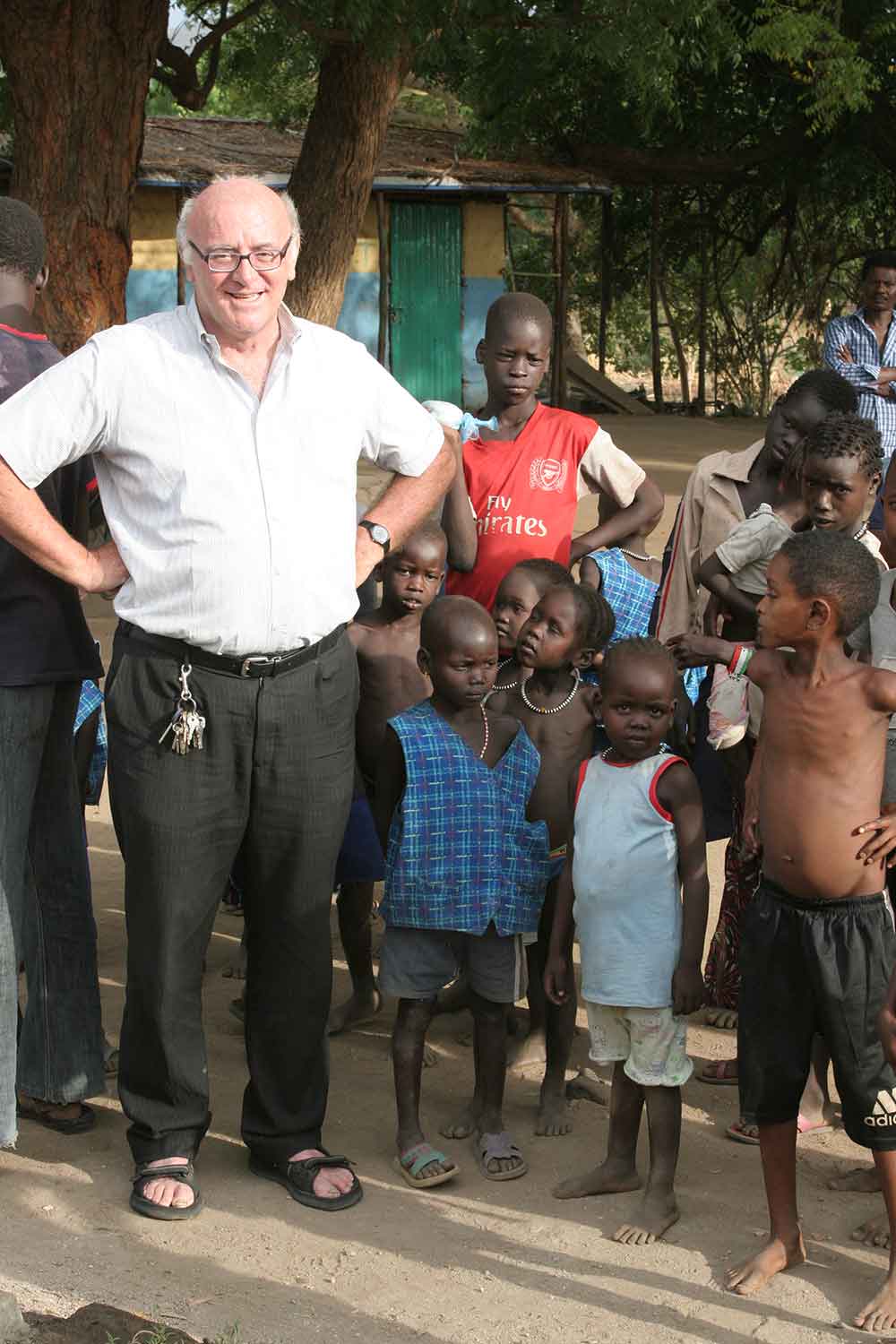 Bishop Angelo Moreschi, Vicar Apostolic of Gambella (Ethiopia).