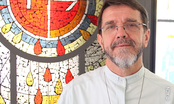 Dom Luiz Fernando Lisboa, Bishop of the Diocese of Pemba, in Cabo Delgado in the north of Mozambique.