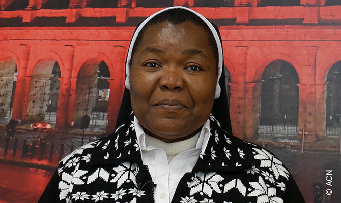 Sister Jacinta Nwaohiri, Congretation Dominican Sisters of St. Catherine of Siena in Gusaum, Nigeria.