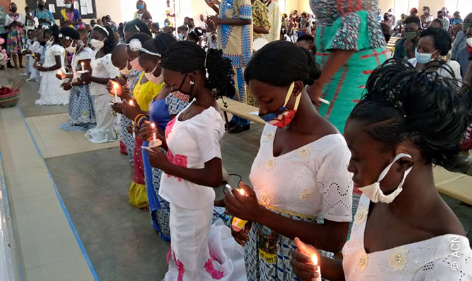 First Communions and Confirmations in Dori Cathedral.