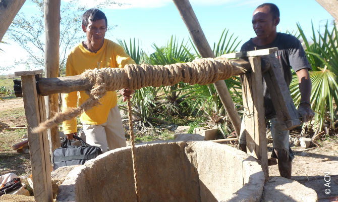 Construction of the Convent of Poor Clares in Ambanja.