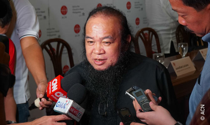 Father Teresito "Chito" Soganub, former Vicar General of the Prelature of Marawi.