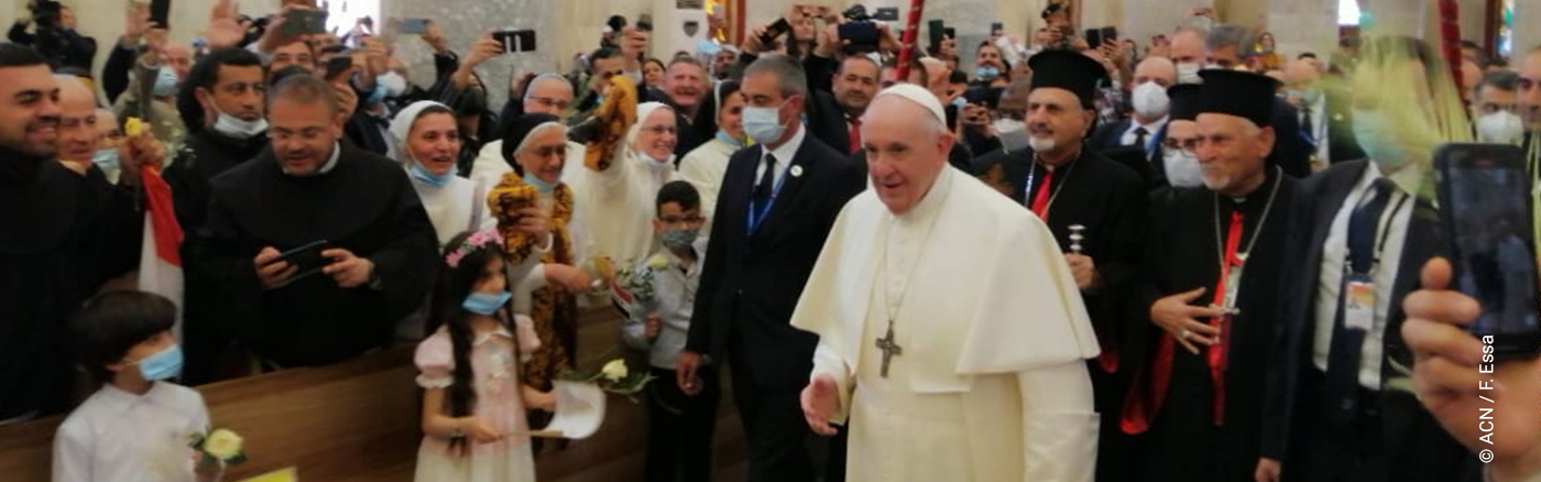 Papal visit to Iraq’s largest Catholic town creates hope that Christians will return