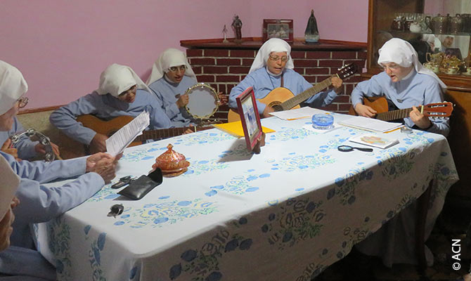 Argentine: Aide à la formation et à la subsistance pour 20 religieuses.