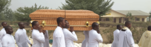 Funeral Mass of a seminarian in Nigeria