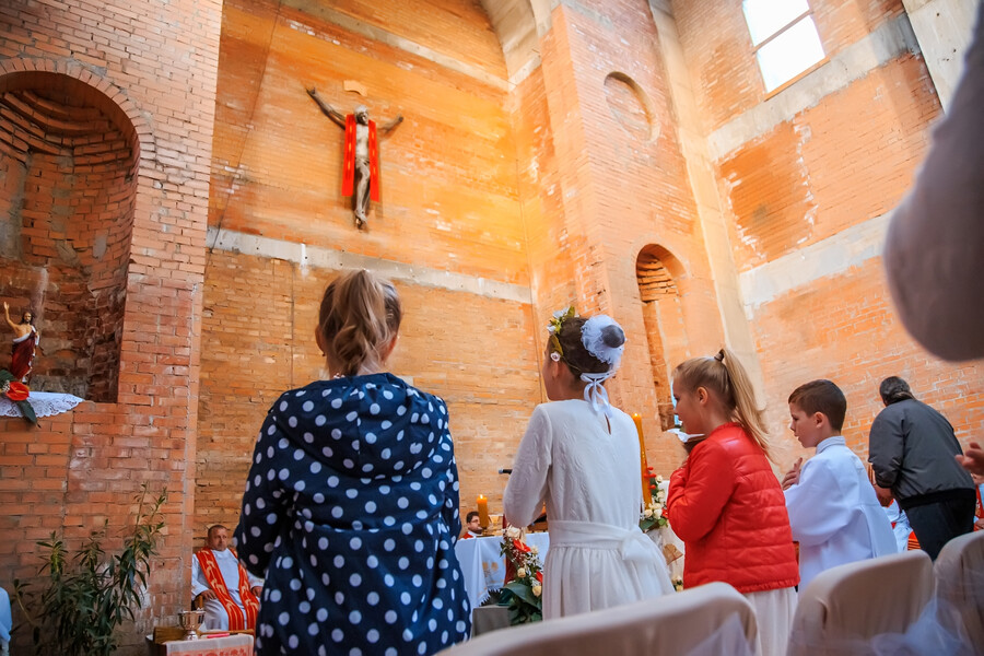 Capuchin Church Francis Assisi in Minsk, Belarus