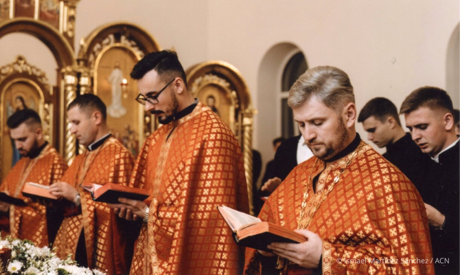 Seminarians in Ukraine