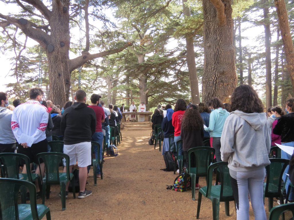 étudiants chrétiens au liban