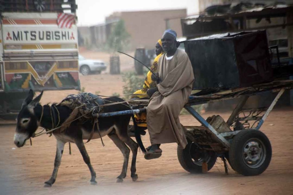 Street view in Sudan