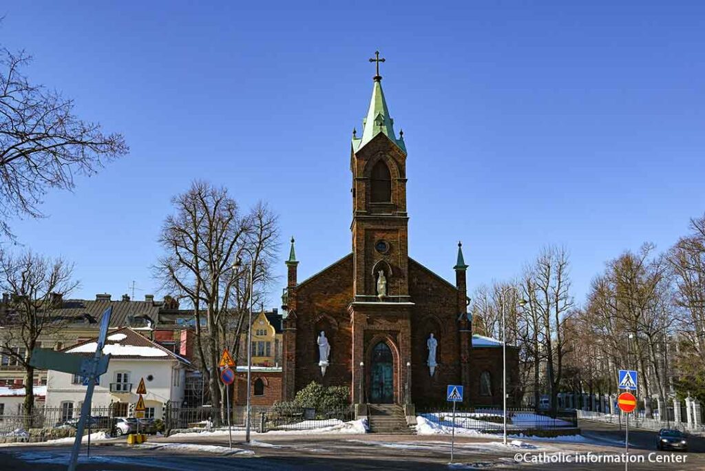 The cathedral of St. Henry, in Helsinki