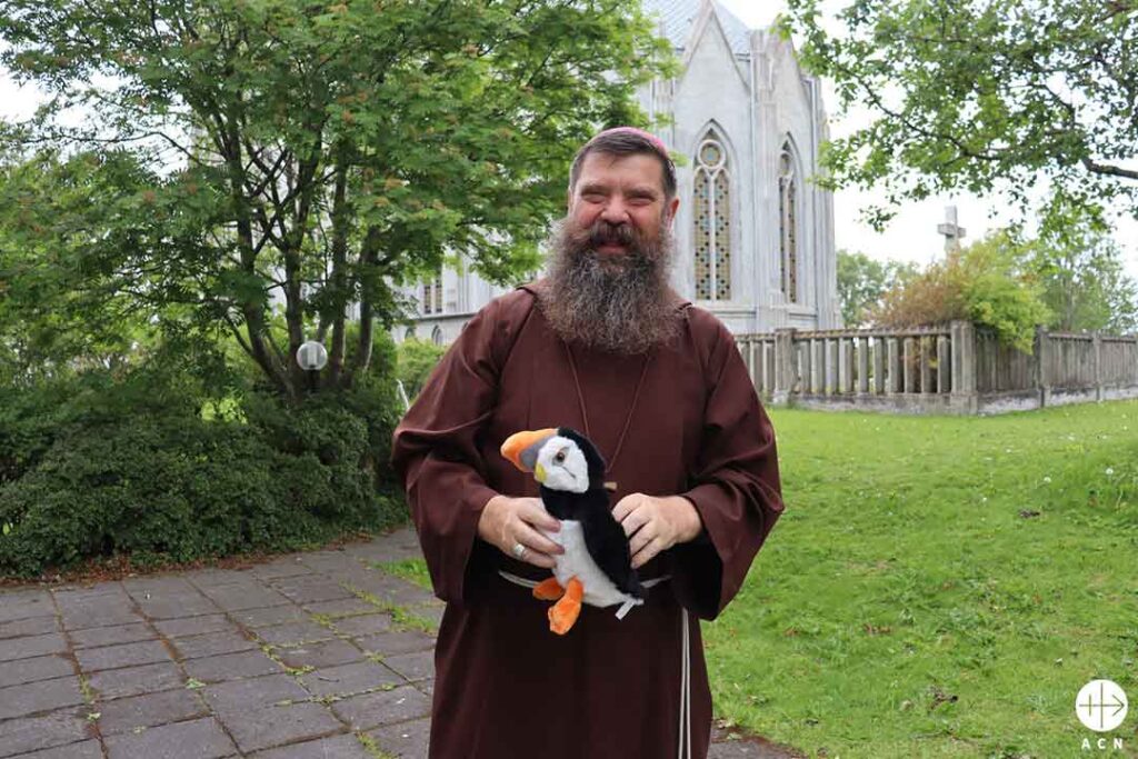 L'évêque David Tencer est en charge du diocèse de Reykjavik depuis 10 ans