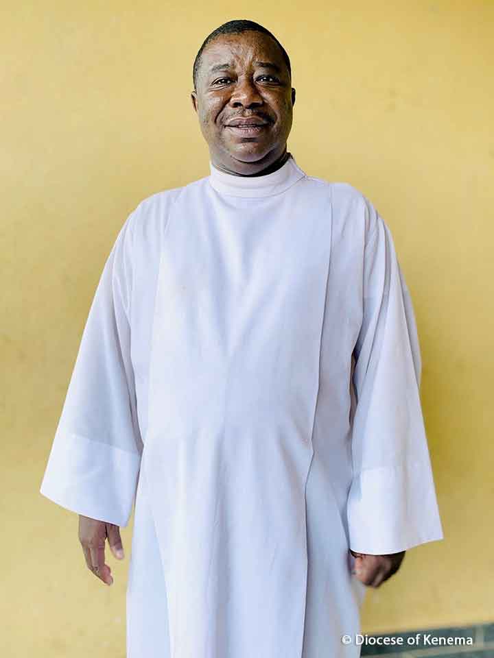 Pfarrer Augustine Amadu war ein Freund von ACN